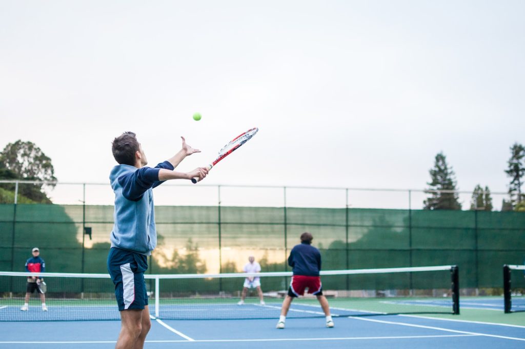 positionnement sur le terrain de padel