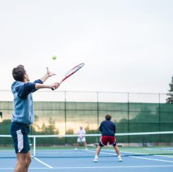 positionnement sur le terrain de padel