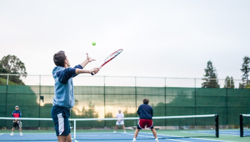 positionnement sur le terrain de padel